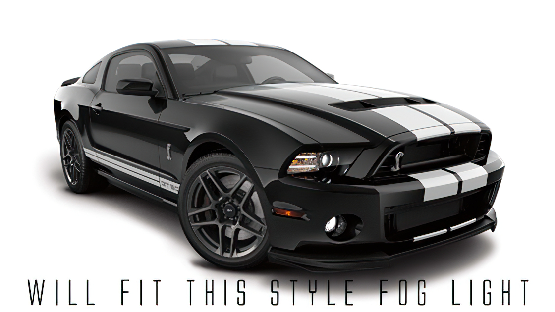 1162-001 - Ford Mustang 2013-2014 Shelby/Roush/GT500 ORACLE LED Fog Halo Kit